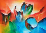 Arie Beyer-Tulip Colors 2            100 x 140 cm.jpg (77496 bytes)
